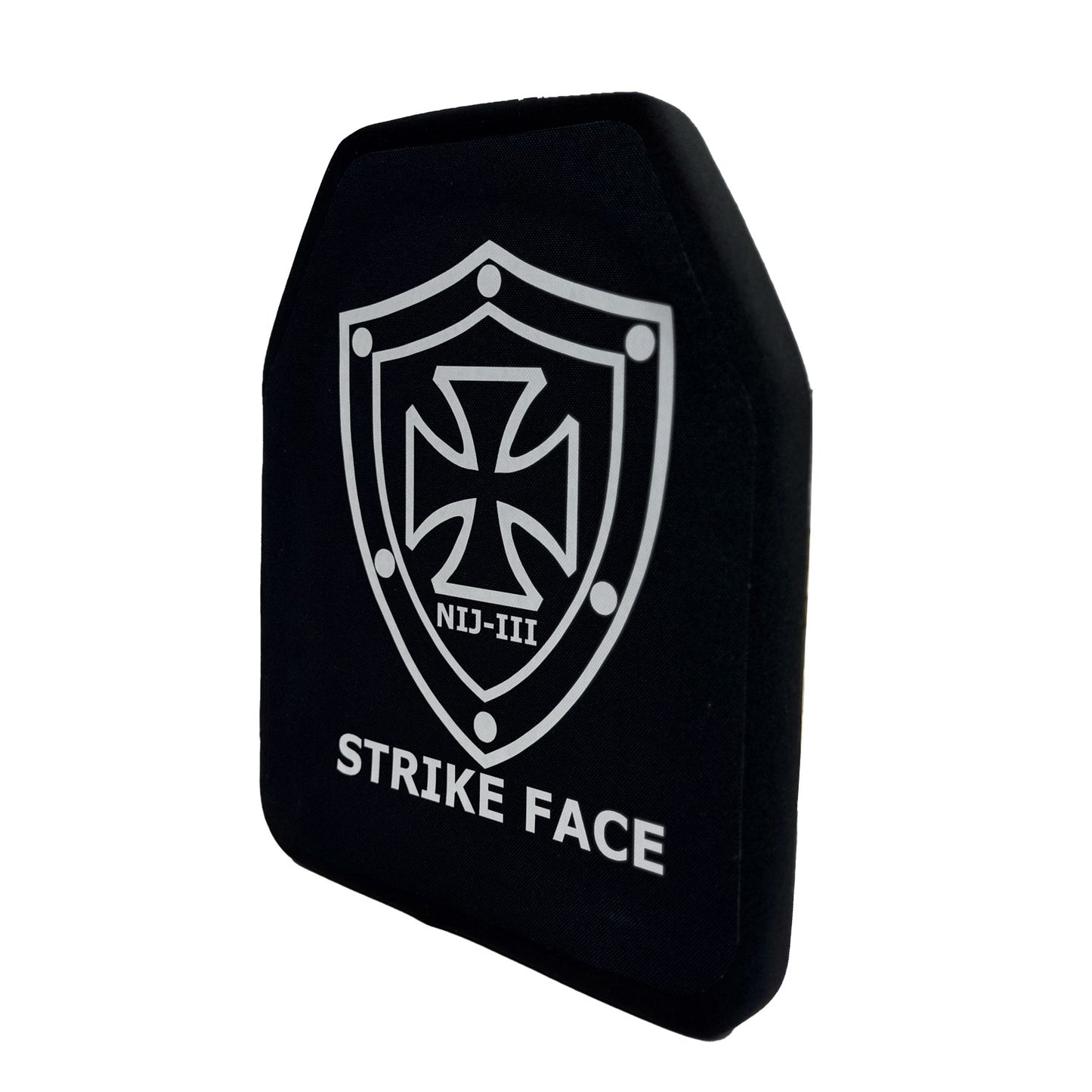 10"x12" Single Curved Płyta Przednia i Flat Tylna