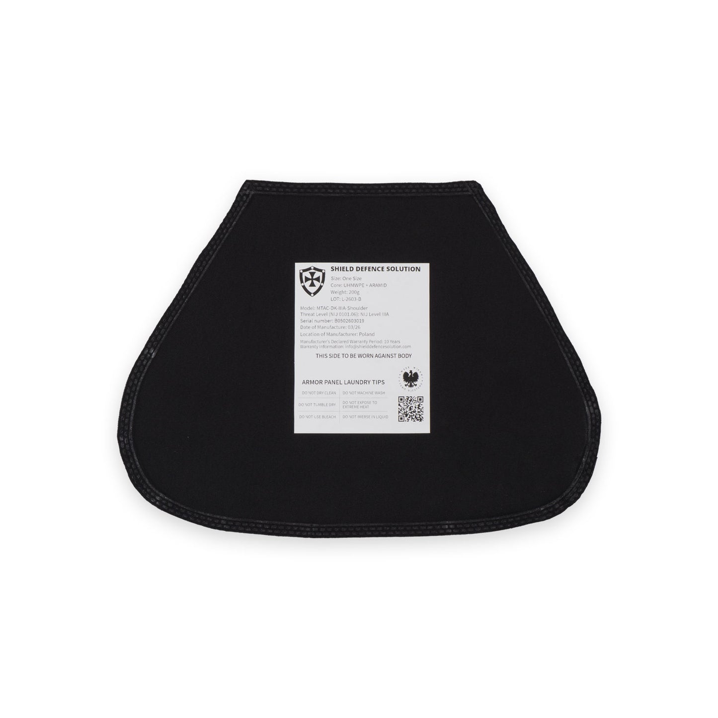 Zestaw miękkich wkładów balistycznych do ochrony ramion M-Tac