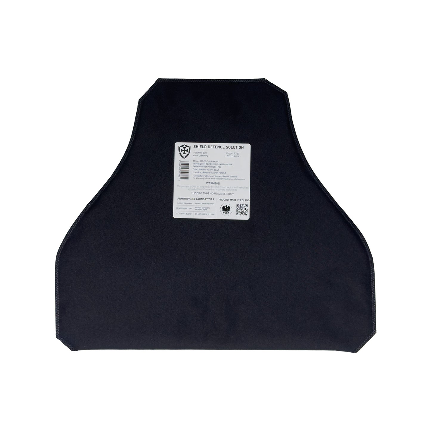 Wkłady Balistyczne MOPC – Zestaw Przód i Tył