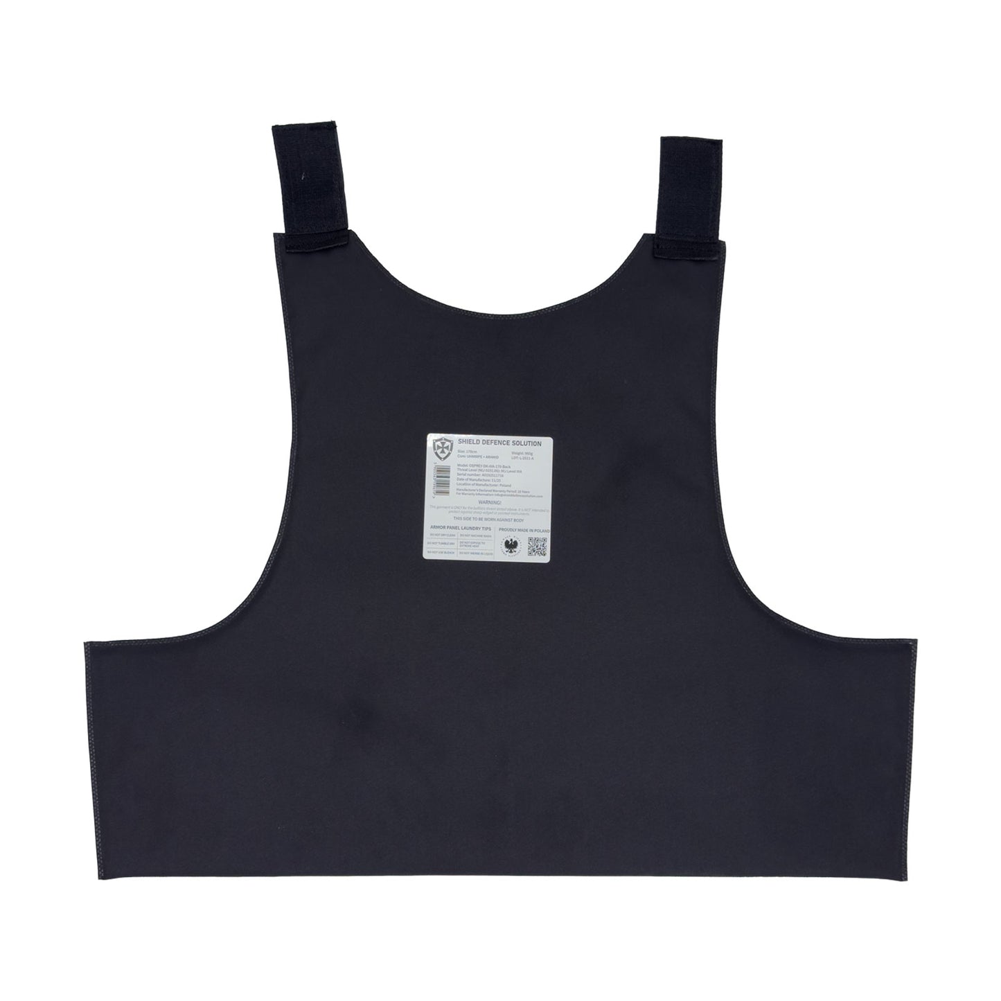 Wkładki Osprey Soft Armor – zestaw ochronny przód i tył