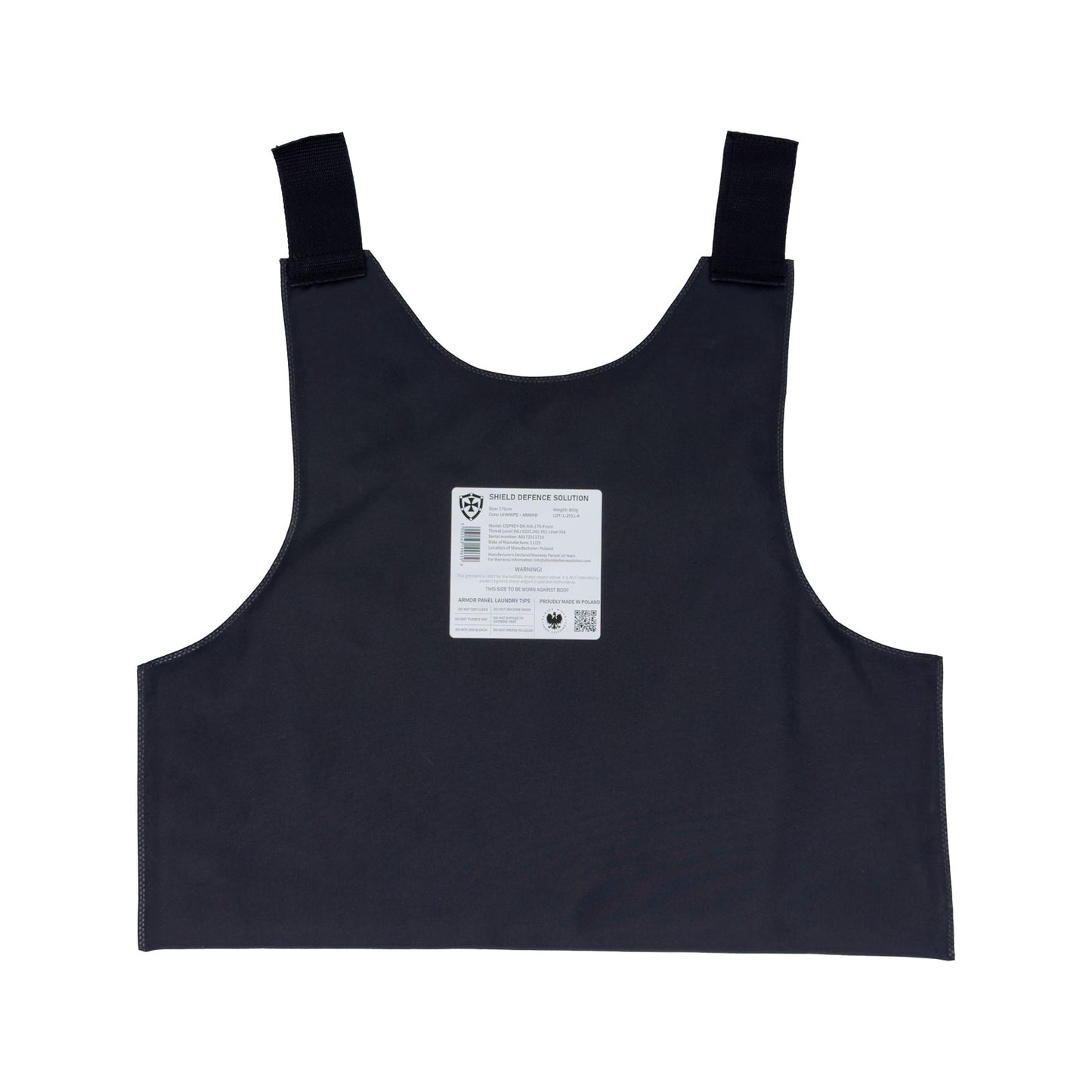 Wkładki Osprey Soft Armor – zestaw ochronny przód i tył