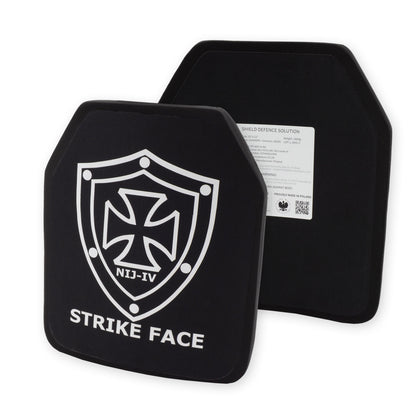 10"x12" Single Curve Płyta Przednia SAPI – ceramiczna (AlO)