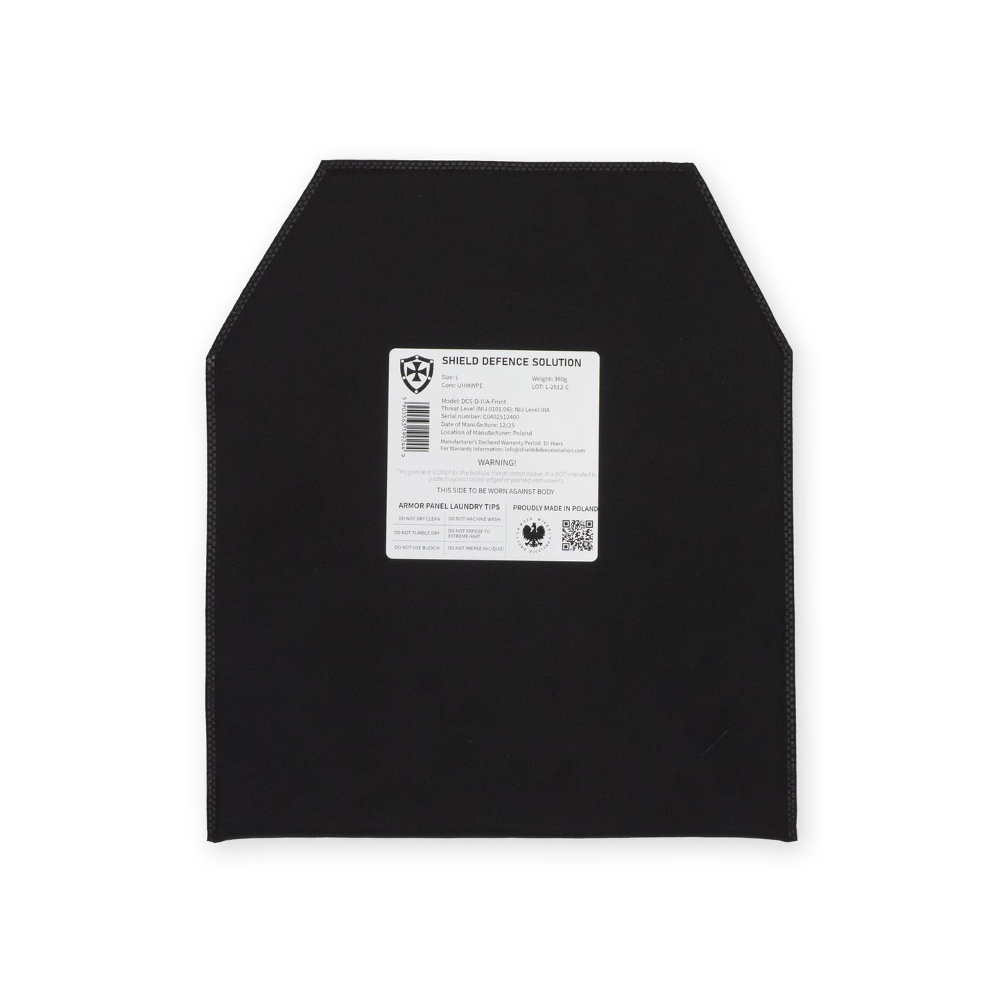 WARRIOR DCS Soft Armor Inserts | Front, Back & Side Panels