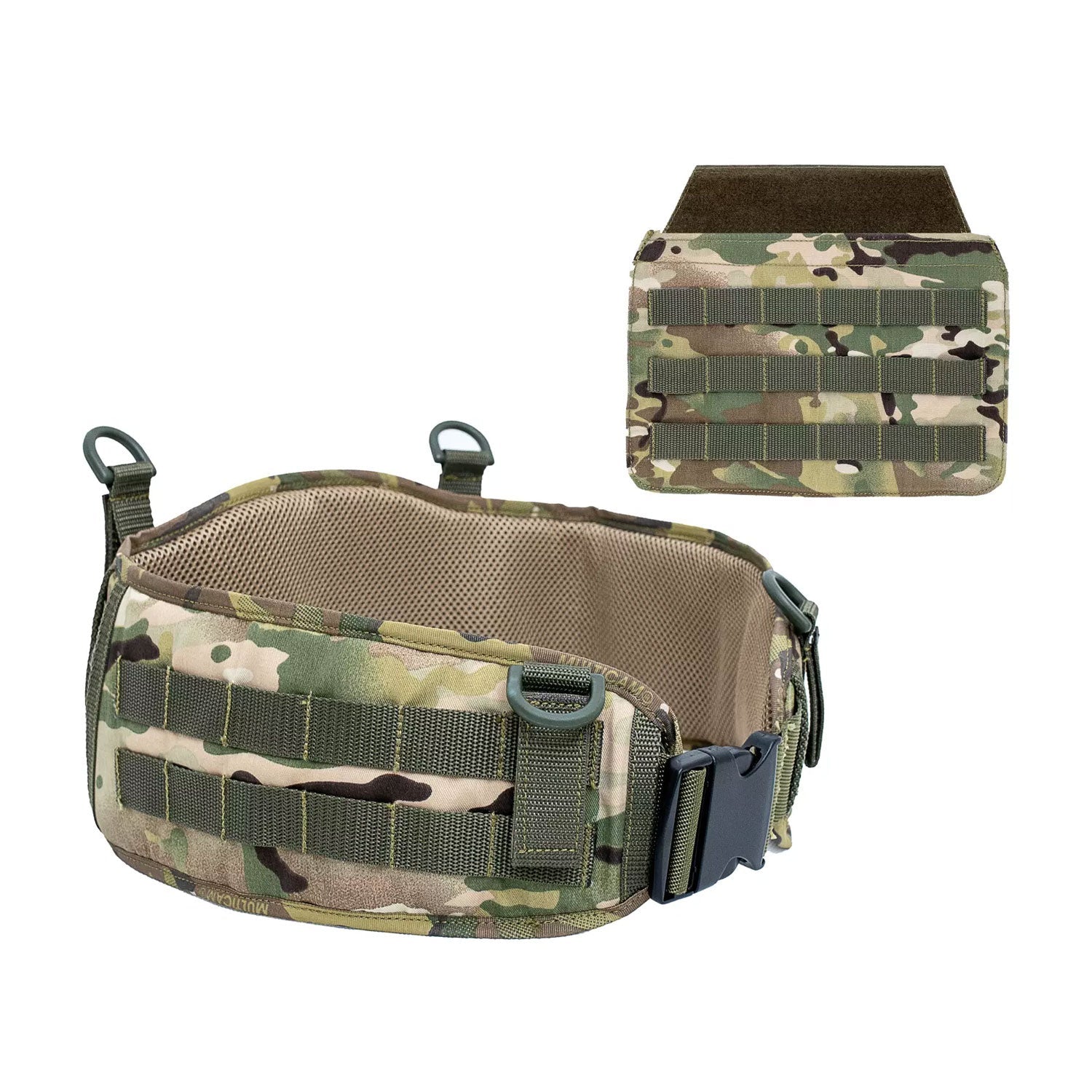 Belt with Lower Abdomen Protection Armor - Shield Defence Solution