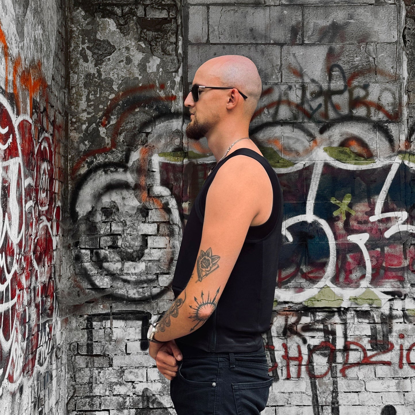 Bulletproof Concealable Expanded T-shirt - Black - Shield Defence Solution