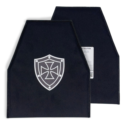 10"x12" Miękkie Wkłady Balistyczne Swimmers Cut   | Ochrona Przodu i Tyłu